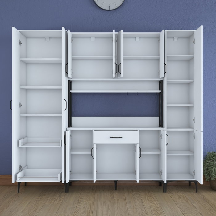 Hanah Home Armario Multiusos JE132 - 3053 Blanco Hanah Home Armario Multiusos JE132 - 3053 Blanco